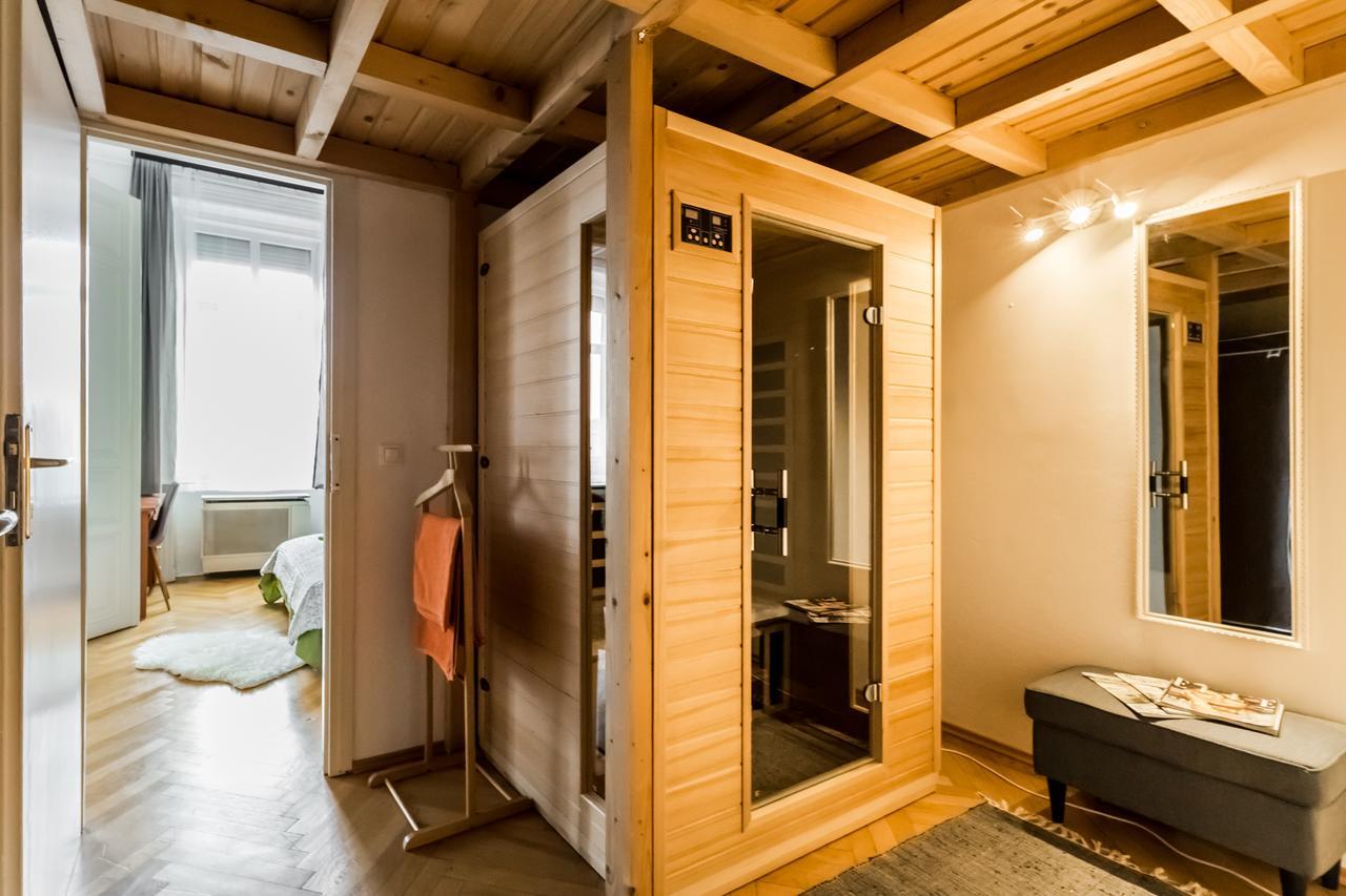 Park View Apartment With Sauna, A/C Budapest Eksteriør billede